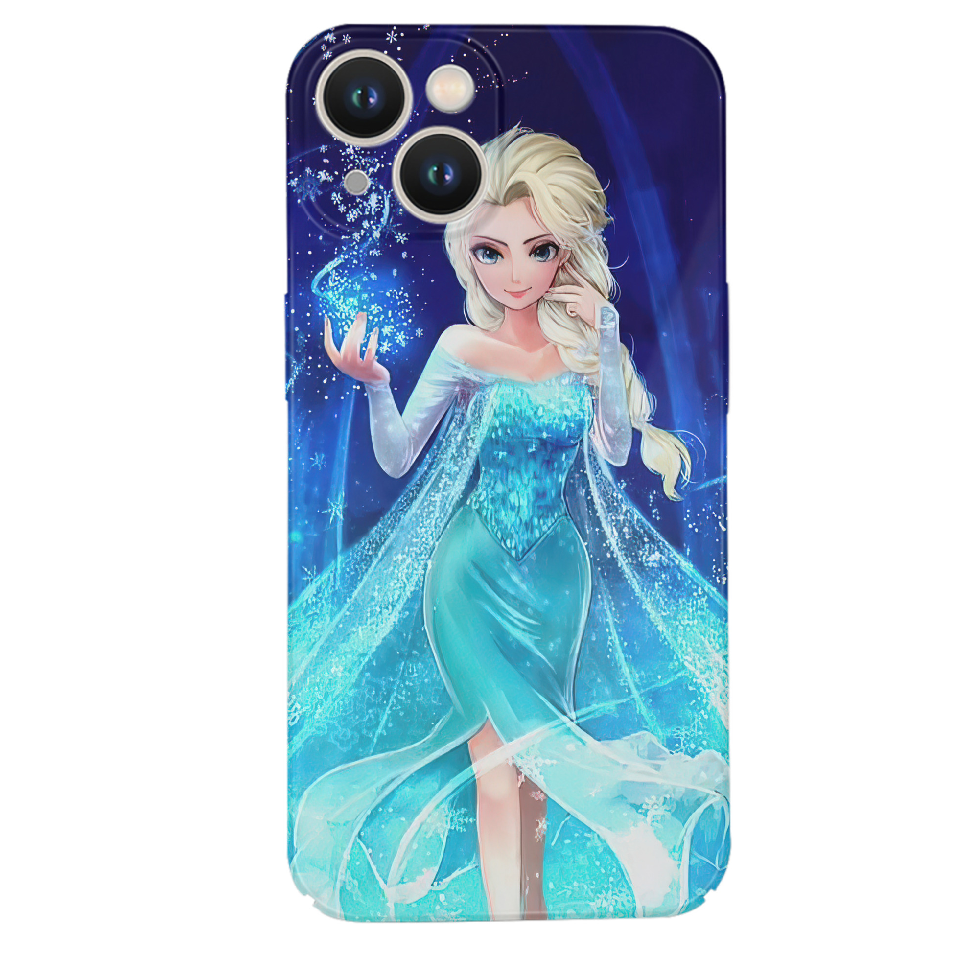 （画像用） アナと雪の女王 アンナ エルサ Frozen Anna Elsa 【iPhone 14シリーズ対応】ハードケース